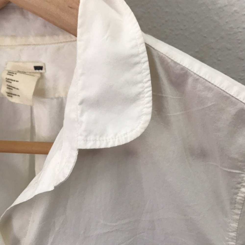 Levis White Button Down - image 5